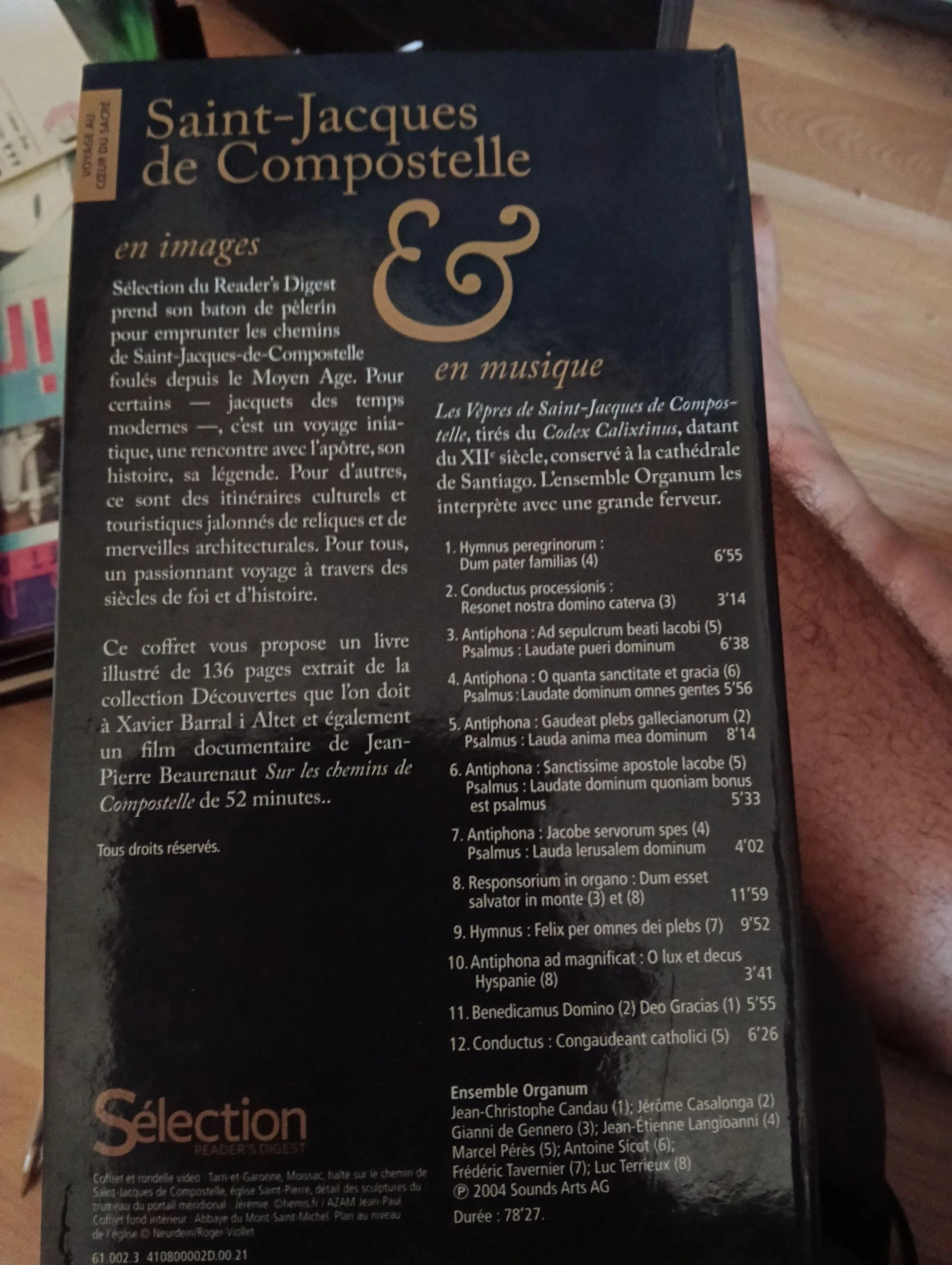 Cofre DVD Santiago de Compostela novo – photo 3